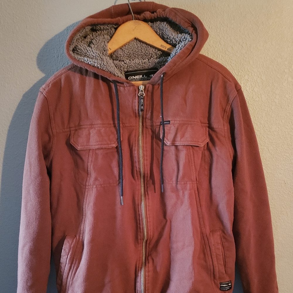 Fleece Lined O'Neill Winter Coat Size Large